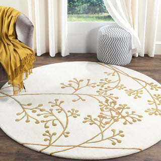 Safavieh Soho Soh305 Ivory/Orange Area Rug Room Scene