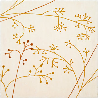 Safavieh Soho Soh305 Ivory/Orange Area Rug Square