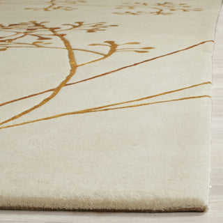 Safavieh Soho Soh305 Ivory/Orange Area Rug Detail