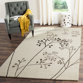 Safavieh Soho Soh305 Ivory/Grey Area Rug Room Scene Feature