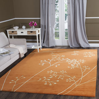 Safavieh Soho Soh305 Rust Area Rug Room Scene Feature