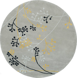 Safavieh Soho Soh305 Grey Area Rug Round