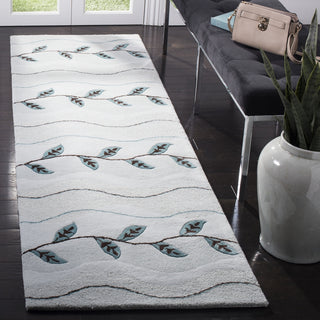 Safavieh Soho Soh311 Light Grey Area Rug Room Scene Feature