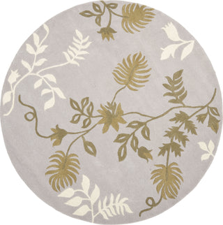 Safavieh Soho Soh313 Light Grey Area Rug Round