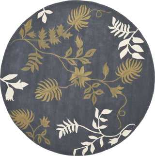 Safavieh Soho Soh313 Dark Grey Area Rug Round