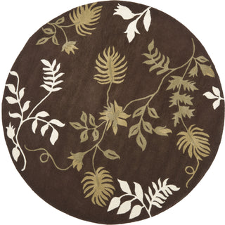 Safavieh Soho Soh313 Brown Area Rug Round