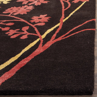 Safavieh Soho Soh316 Brown/Red Area Rug Detail