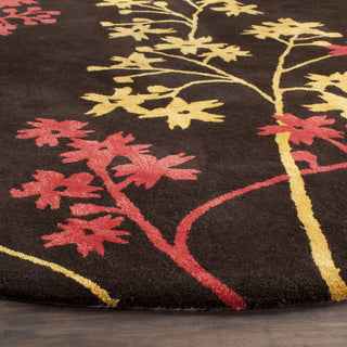 Safavieh Soho Soh316 Brown/Red Area Rug Detail