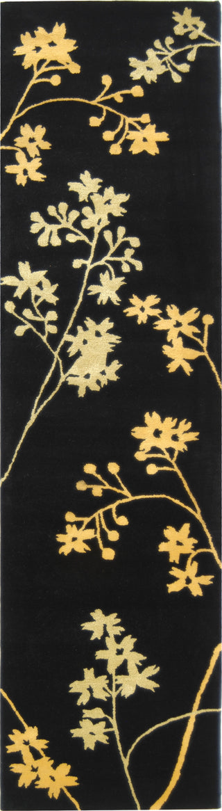 Safavieh Soho Soh316 Black/Lime Area Rug 