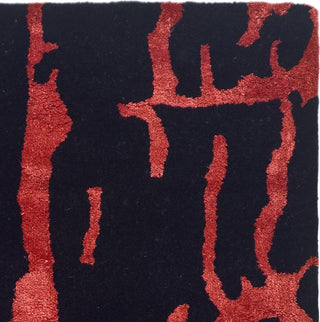 Safavieh Soho Soh326 Black/Red Area Rug 