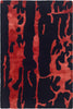 Safavieh Soho Soh326 Black/Red Area Rug 