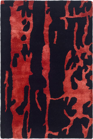 Safavieh Soho Soh326 Black/Red Area Rug 