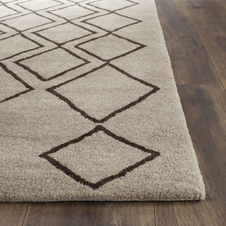 Safavieh Soho 340 Light Grey/Dark Grey Area Rug Detail