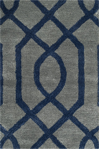 Safavieh Soho Soh411 Grey/Dark Blue Area Rug 