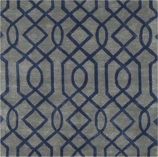 Safavieh Soho Soh411 Grey/Dark Blue Area Rug Square