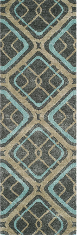 Safavieh Soho Soh412 Grey/Multi Area Rug Runner