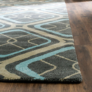 Safavieh Soho Soh412 Grey/Multi Area Rug Detail