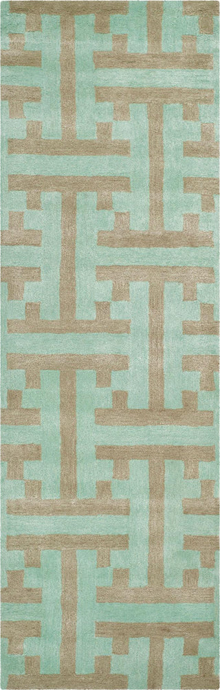 Safavieh Soho Soh413 Light Blue/Multi Area Rug Runner