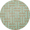 Safavieh Soho Soh413 Light Blue/Multi Area Rug Round