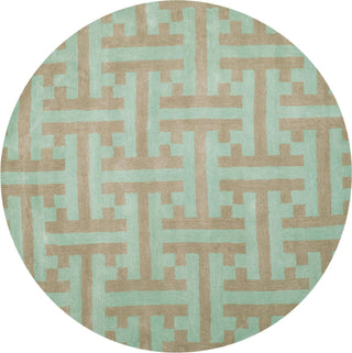 Safavieh Soho Soh413 Light Blue/Multi Area Rug Round