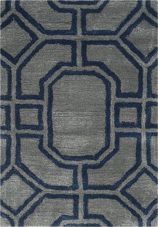 Safavieh Soho Soh414 Grey/Dark Blue Area Rug 