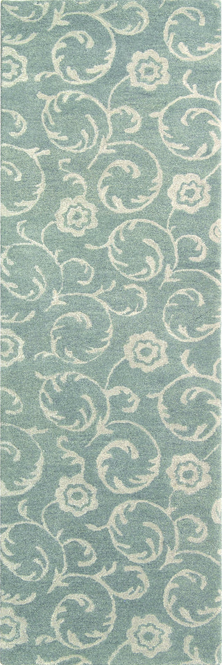 Safavieh Soho Soh415 Light Blue/Silver Area Rug Runner