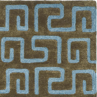 Safavieh Soho Soh416 Brown/Light Blue Area Rug 