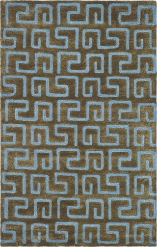 Safavieh Soho Soh416 Brown/Light Blue Area Rug main image