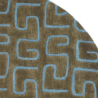 Safavieh Soho Soh416 Brown/Light Blue Area Rug 