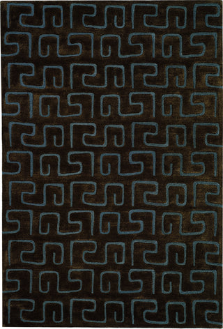 Safavieh Soho Soh416 Brown/Light Blue Area Rug