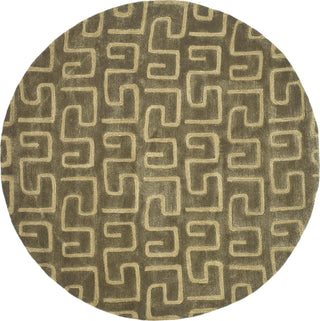 Safavieh Soho Soh416 Brown/Gold Area Rug Round