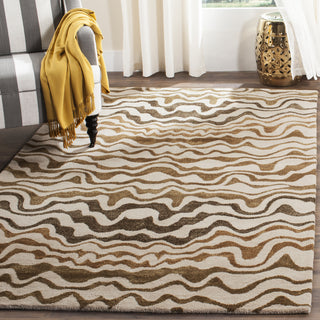 Safavieh Soho Soh417 Beige/Brown Area Rug Room Scene Feature