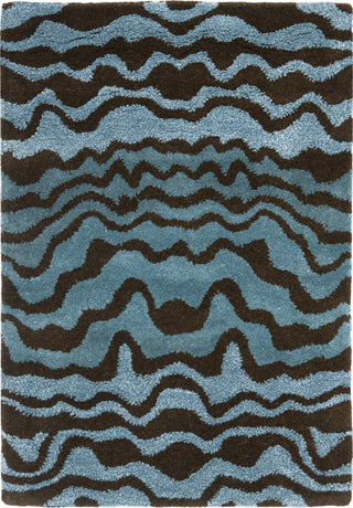 Safavieh Soho Soh417 Blue/Brown Area Rug 