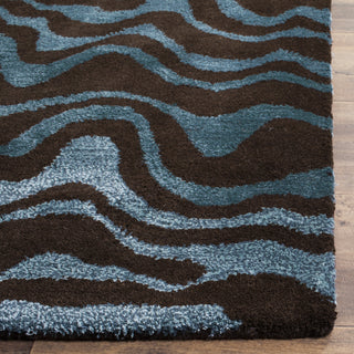 Safavieh Soho Soh417 Blue/Brown Area Rug 