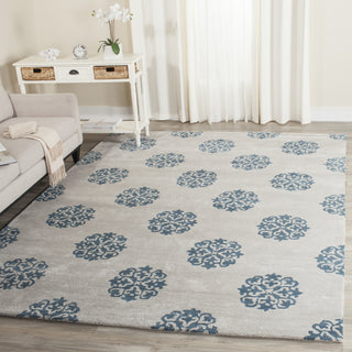 Safavieh Soho Soh424 Silver Area Rug Room Scene Feature