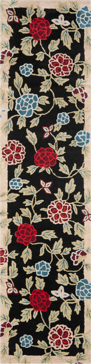 Safavieh Soho Soh428 Black/Multi Area Rug 