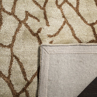 Safavieh Soho Soh437 Brown/Green Area Rug Backing