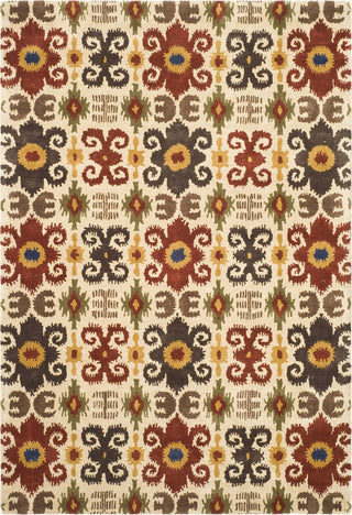 Safavieh Soho Ikat Fiesta Ivory/Red Area Rug main image