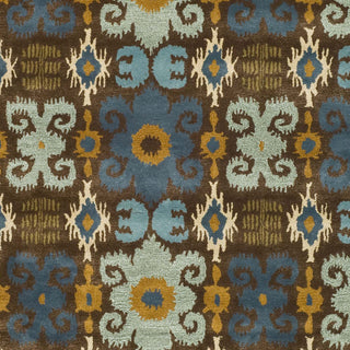 Safavieh Soho Ikat Fiesta Brown/Blue Area Rug 