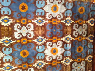 Safavieh Soho Ikat Fiesta Brown/Blue Area Rug Main