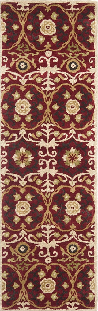 Safavieh Soho Soh446 Red/Multi Area Rug Runner