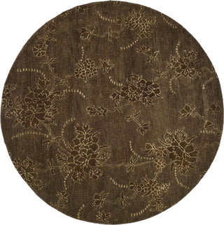 Safavieh Soho Soh512 Brown Area Rug Round