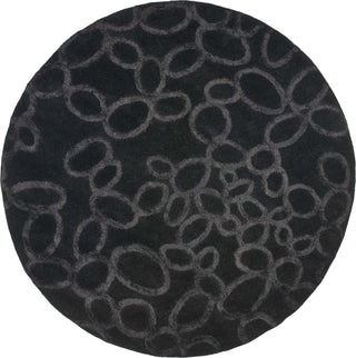 Safavieh Soho Soh515 Black Area Rug Round