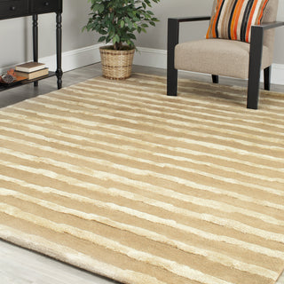 Safavieh Soho Soh519 Beige/Gold Area Rug Room Scene Feature