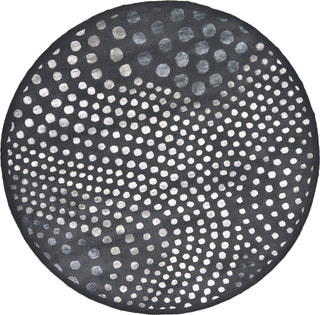 Safavieh Soho Soh654 Dark Grey Area Rug Round