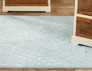 Safavieh Soho Soh654 Light Blue Area Rug Room Scene