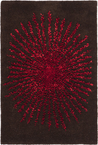 Safavieh Soho 655 Brown/Red Area Rug 