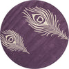 Safavieh Soho Soh704 Purple/Ivory Area Rug Round