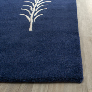 Safavieh Soho Soh704 Navy/Ivory Area Rug Detail