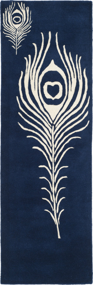 Safavieh Soho Soh704 Navy/Ivory Area Rug Runner